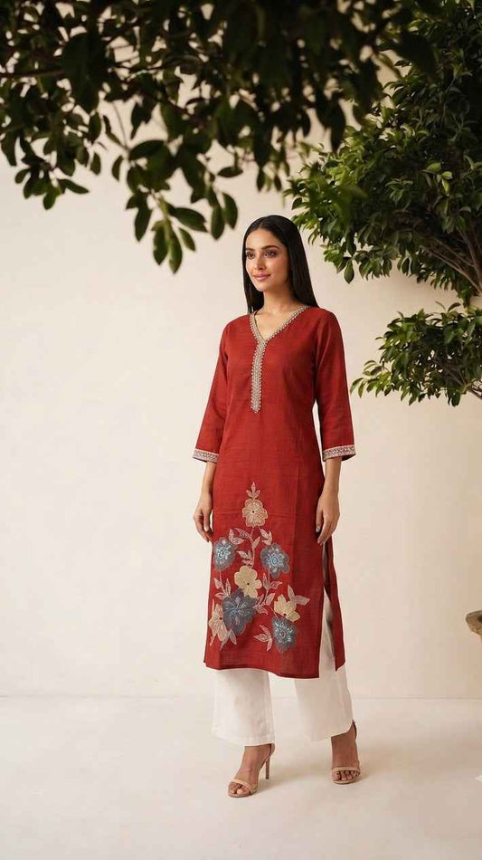 Only Kurta In Pure Cotton OK0118