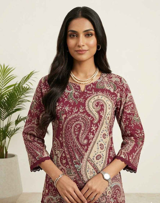 Pure Cotton Two Piece Pant Set LS004