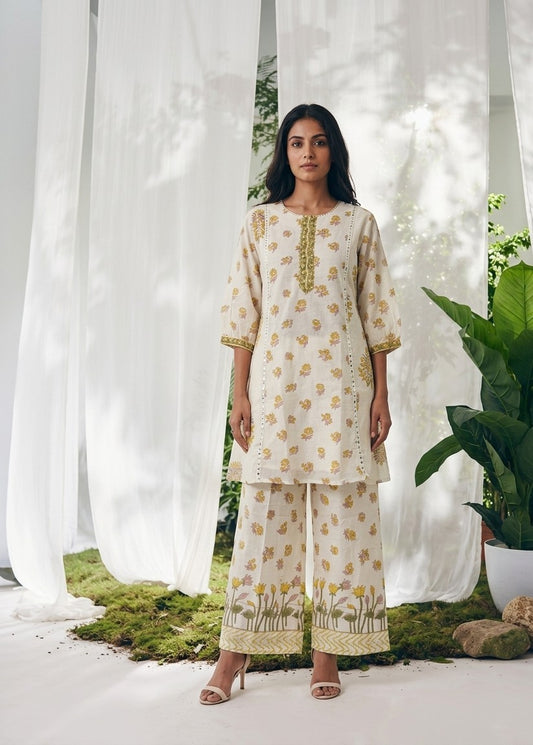 Pure Mul Cotton Short Length Dupatta Set MC030