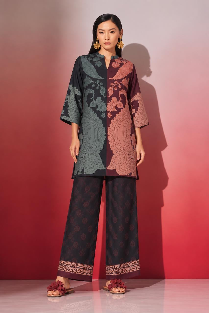 pre muslin co ord set COS180