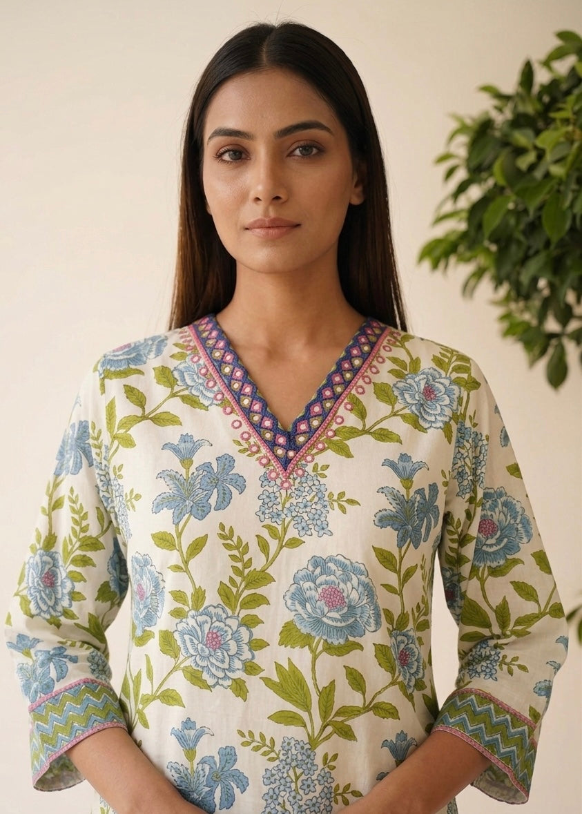 Pure Cotton Single Kurta Set 139