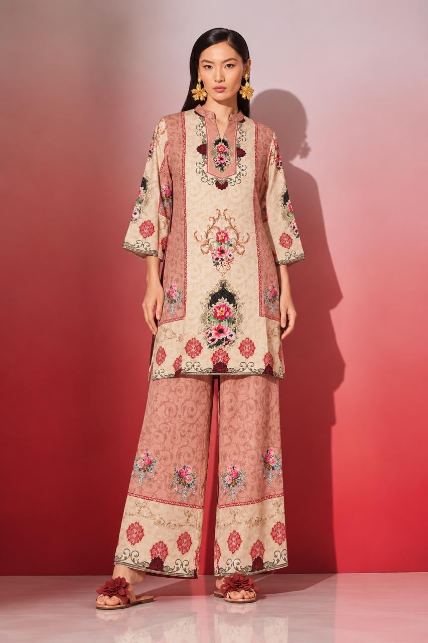 pre muslin co ord set COS180
