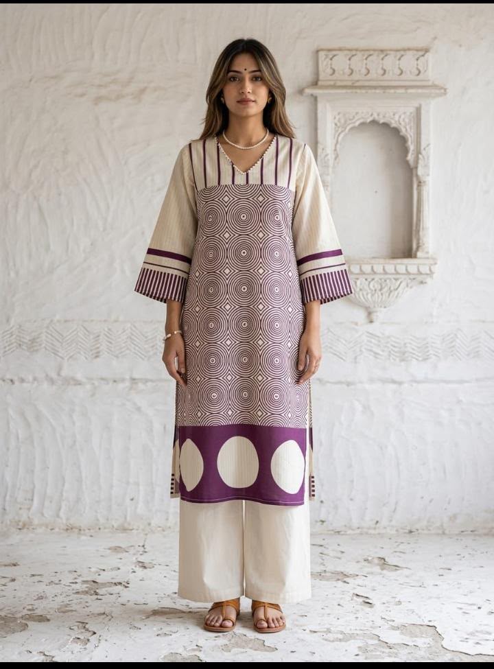 Premium Cotton Two Piece Pant Set PS0161
