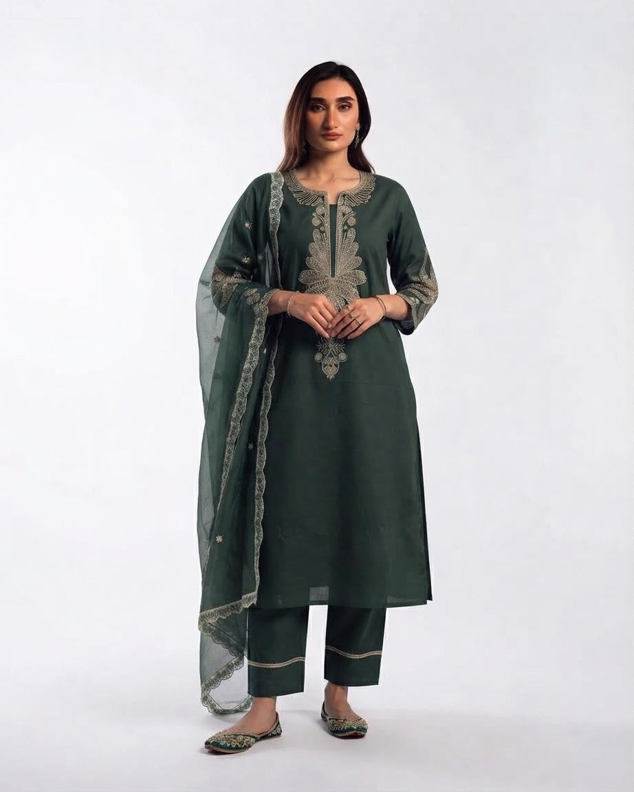 Pure Cotton Dupatta Set Pure Cotton Dupatta Set CS0332