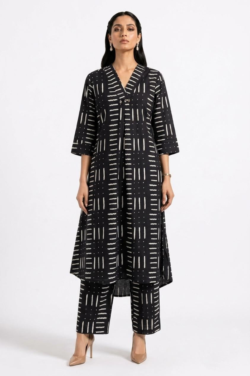 Pure Cotton Two Piece Set