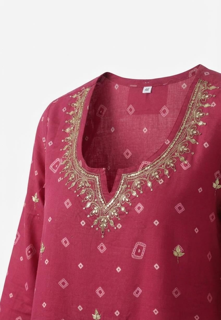 Pure Cotton A Line Dupatta Set Pure Cotton Dupatta Set CS0387
