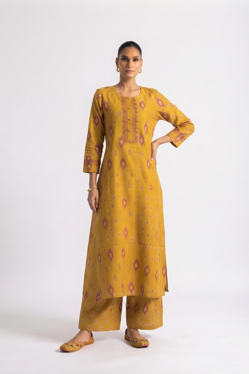 Printed Cotton Dupatta Set CS0400
