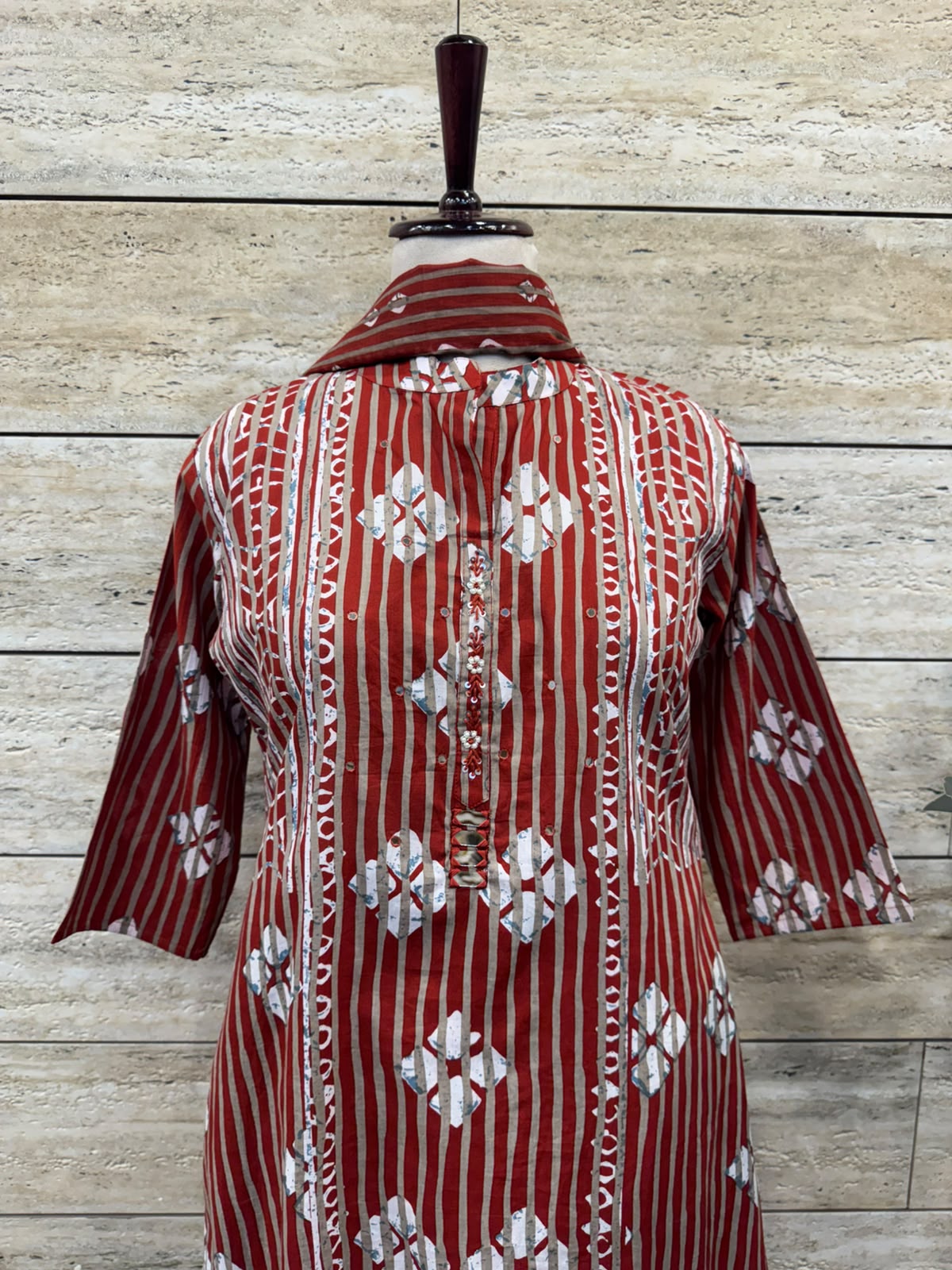 Printed Cotton Dupatta Set COS422