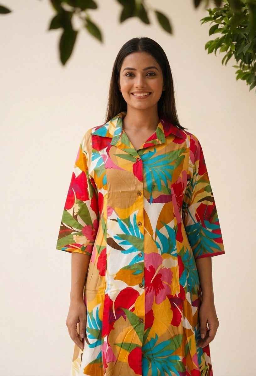 Pure Cotton Co-Ord Set