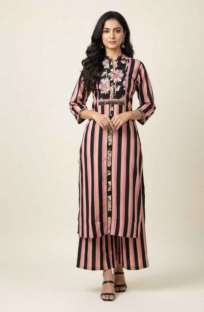 Pure Cotton Three Piece Dupatta Set