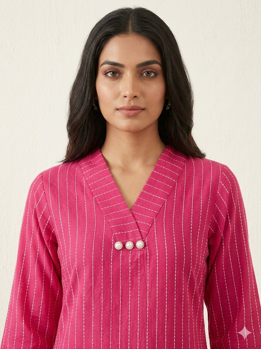 Pure Cotton Two Piece Pant Set  PS0158