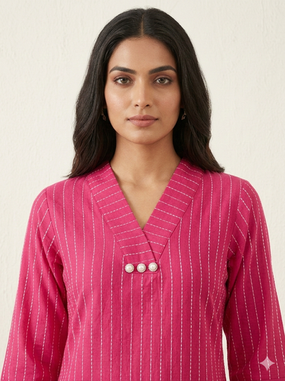 Pure Cotton Two Piece Pant Set  PS0158