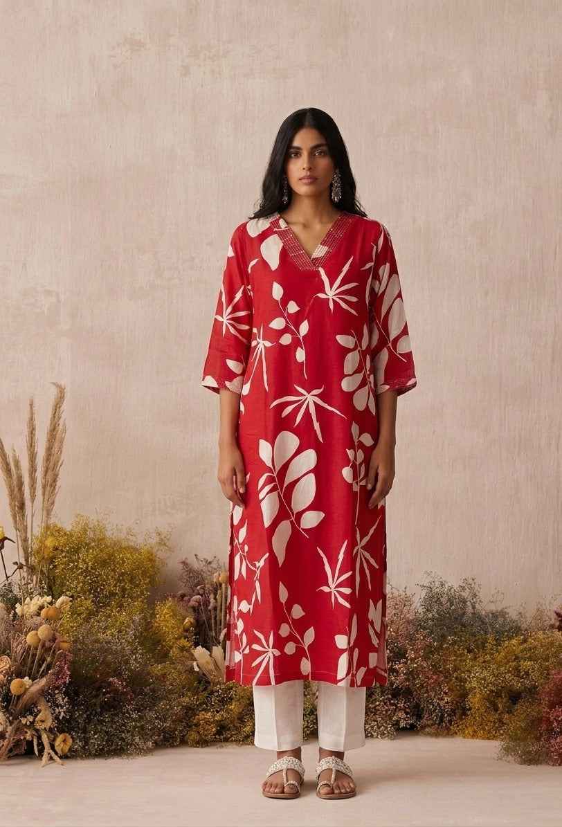 Pure Muslin Only kurta Set MOK014