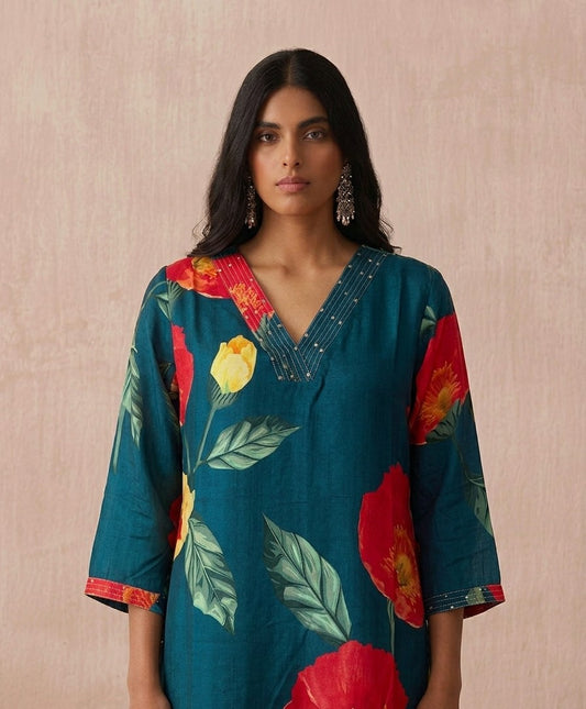 Pure Muslin Only Kurta Straight  LC0119