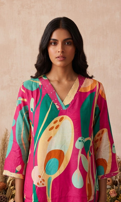 Pure Muslin Only Kurta Straight MOK008