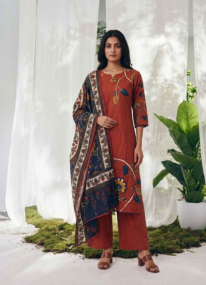 Pure Cotton Digital Print Dupatta Set CS0303