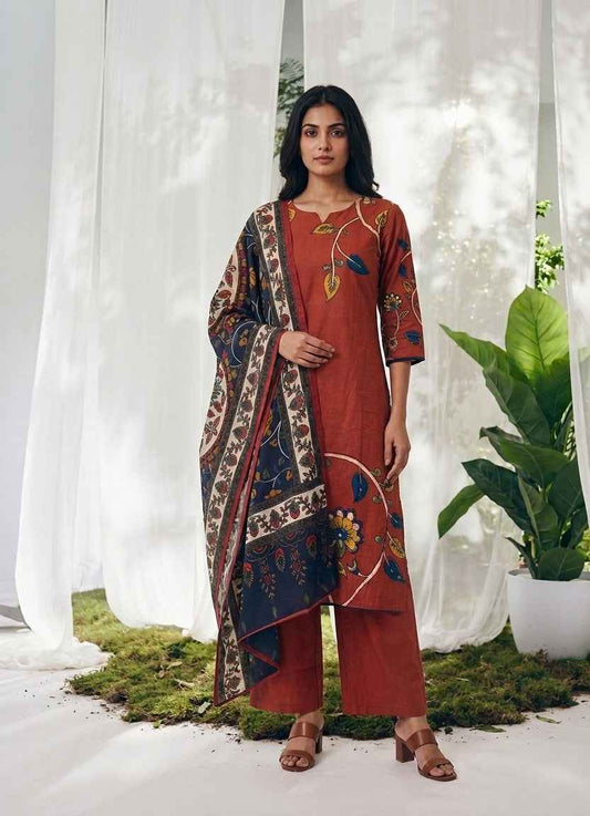 Pure Cotton Digital Print Dupatta Set CS0303