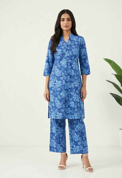 Pure Cotton Two Piece Co Ord Sets   LS008