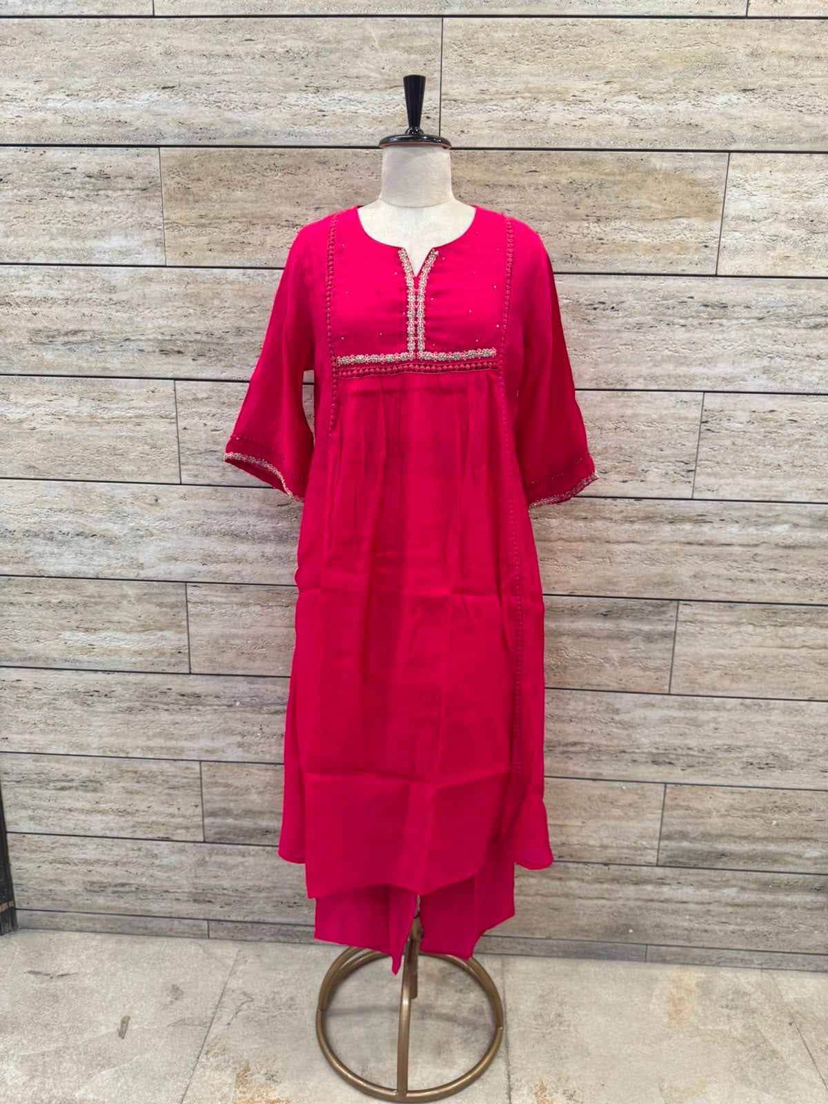 Premium Mul Chanderi Silk Dupatta Set