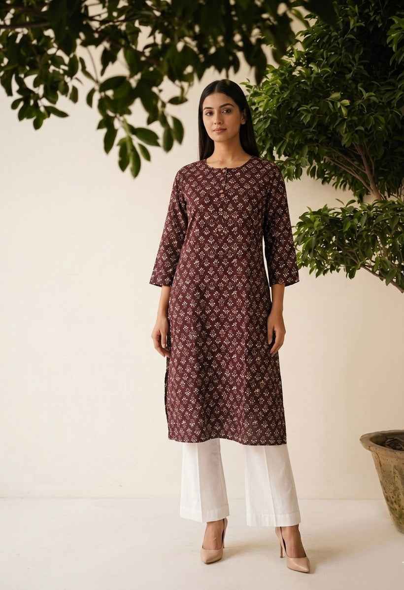 Pure Cotton Only Single Kurta Set