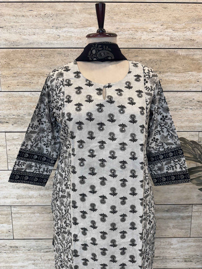 Printed Cotton Dupatta Set CS0343