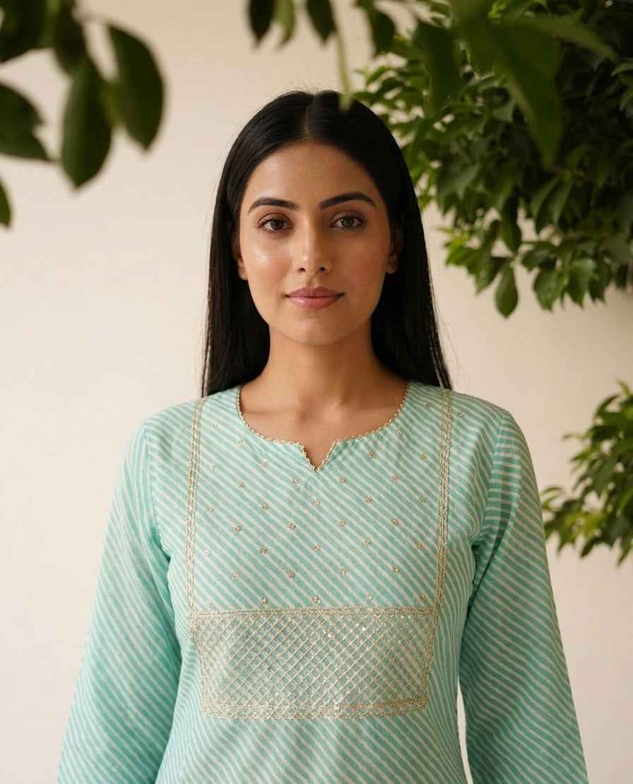 Pure Cotton Only Single Kurta