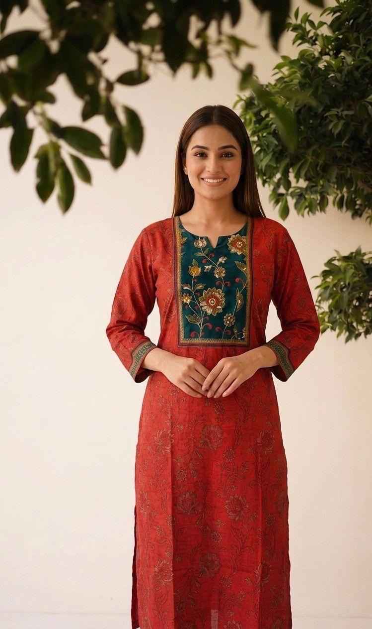 Digital Print Dupatta Set In Cotton Fabric CS0313