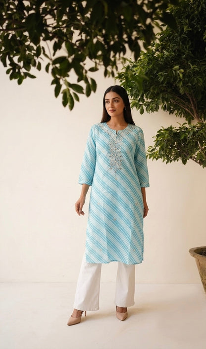 Pure Cotton Single Kurta Set 120