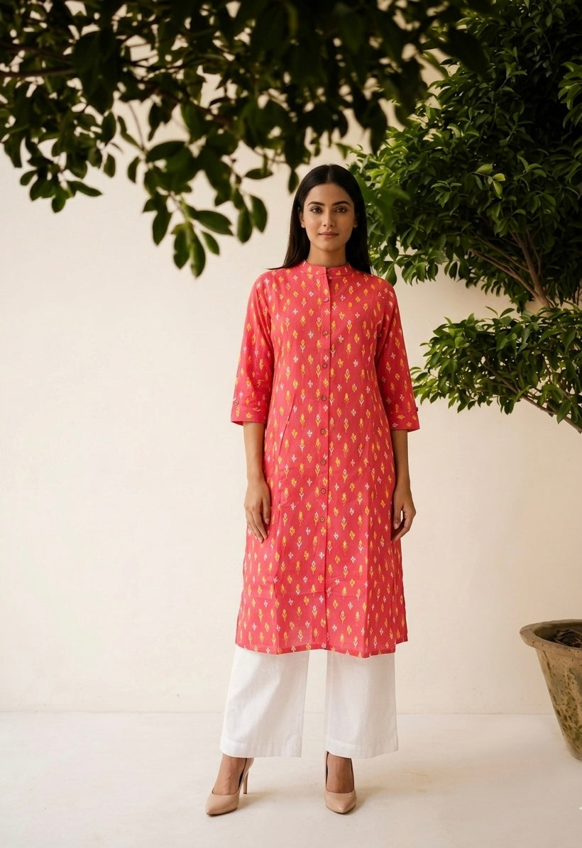 Pure Cotton Only Single Kurta Set 37
