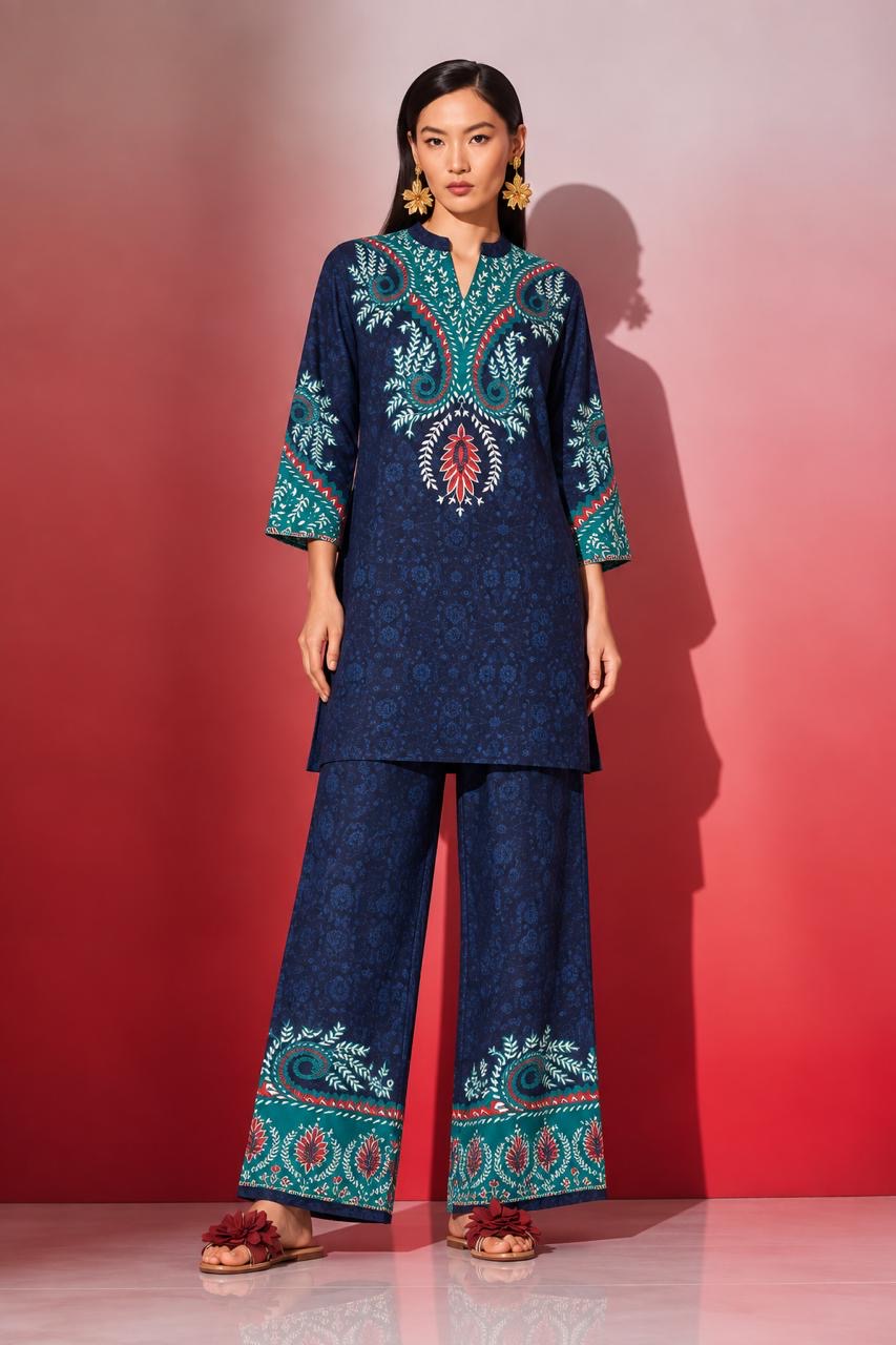 pre muslin co ord set COS180