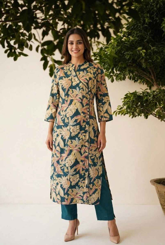 Pure Cotton Two Piece Pant Set