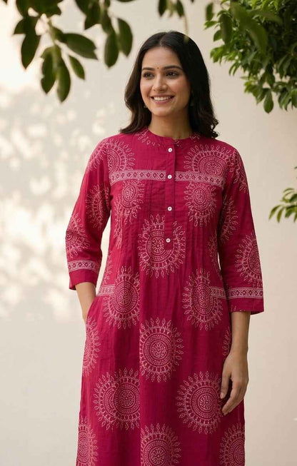 Pure Cotton Dupatta Set  CS0265