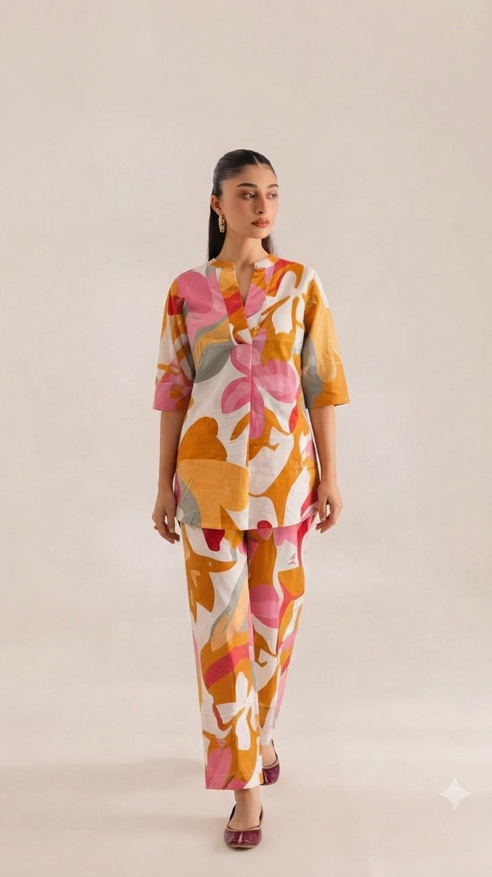 Pure Cotton C0-Ord Set