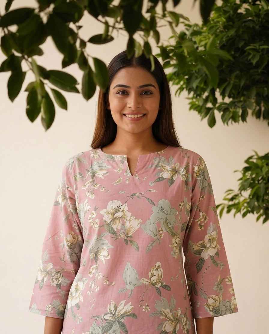 Pure Cotton Co-Ord  Set