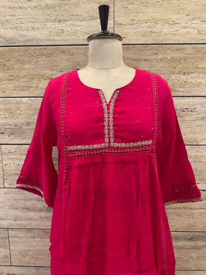 Premium Mul Chanderi Silk Dupatta Set