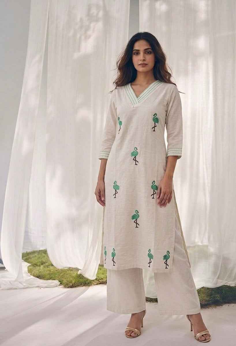 Premium Flex Cotton Two Piece Set