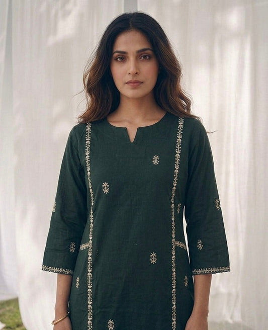 Premium Flex Cotton Two Piece Set PSS0016