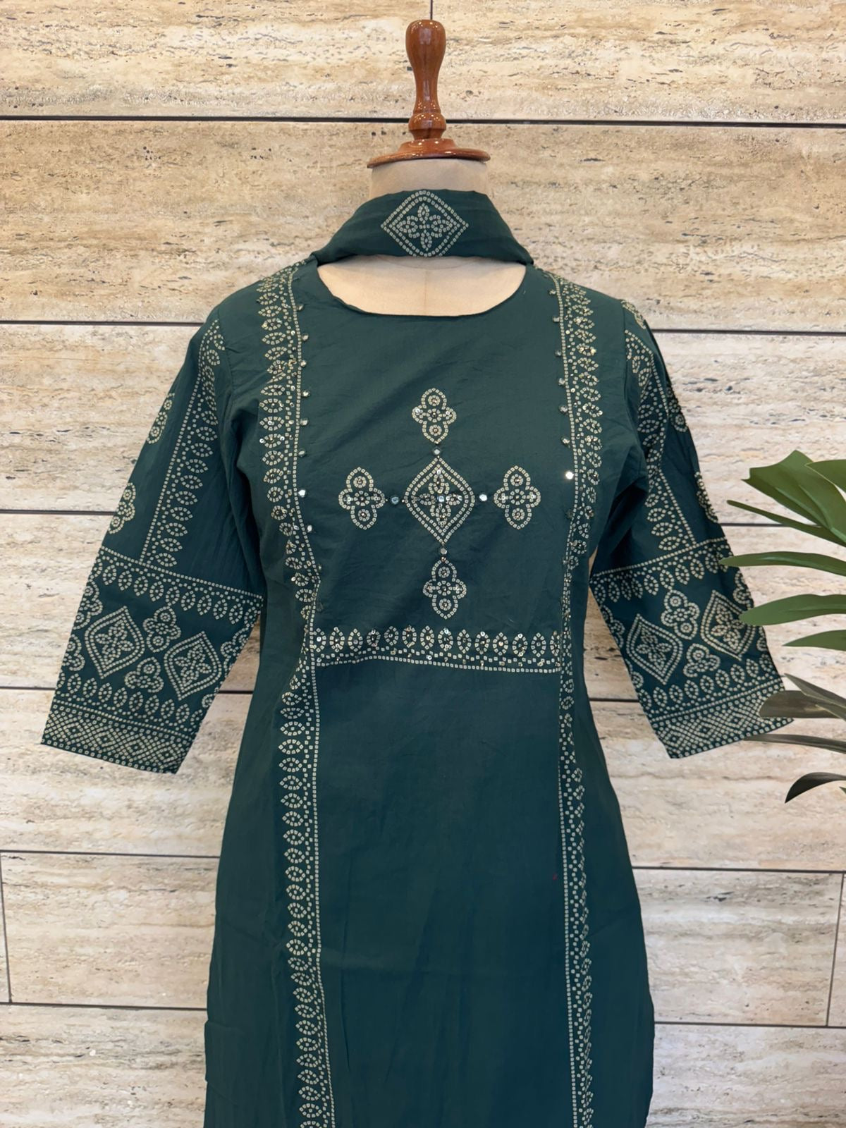 Pure Cotton Dupatta Set
