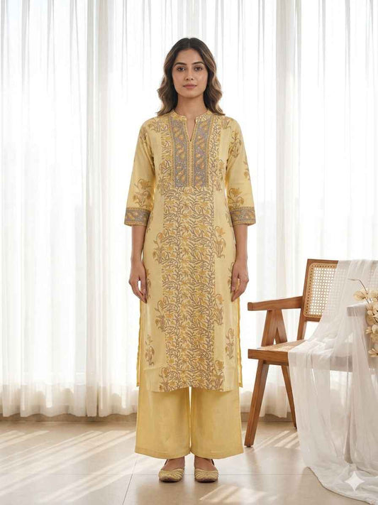 Premium cotton floral print only Kurtas LC0366