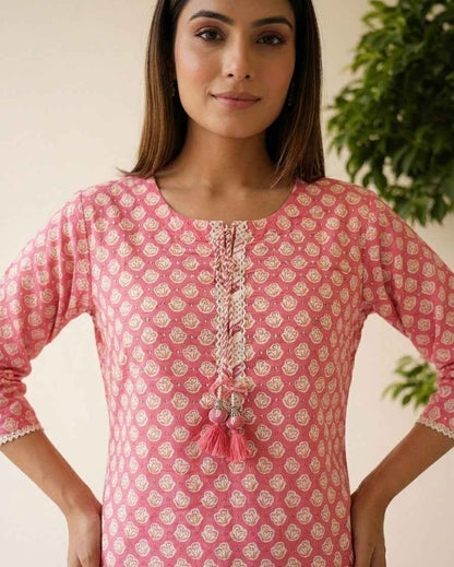 Pure Cotton Only  Single Kurta Set