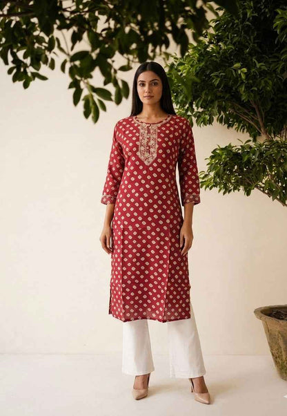 Pure Cotton Only Single Kurta Set