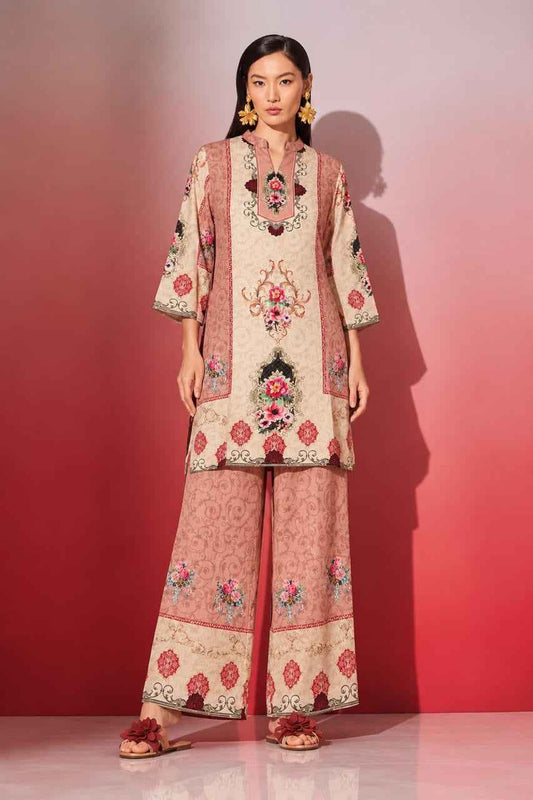 pre muslin co ord set COS180