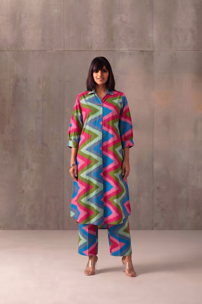 Premium Cotton Aline Pant Sets PS0152