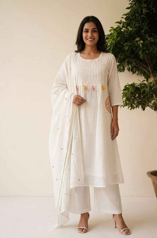 Pure Kota Doriya Dupatta Set