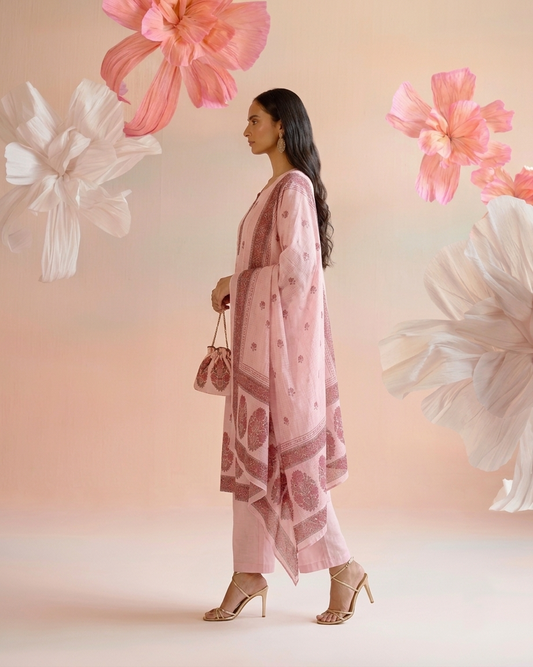 Pure Kota Doriya Three Piece  Summer Collection KD022