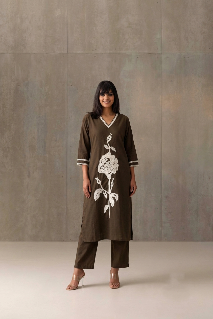 Pure Cotton Flex Pant Sets PS0174