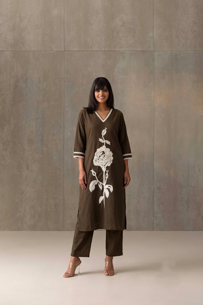 Pure Cotton Flex Pant Sets PS0174