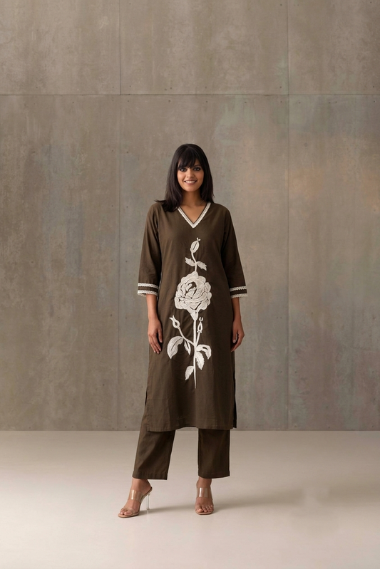 Pure Cotton Flex Pant Sets PS0174