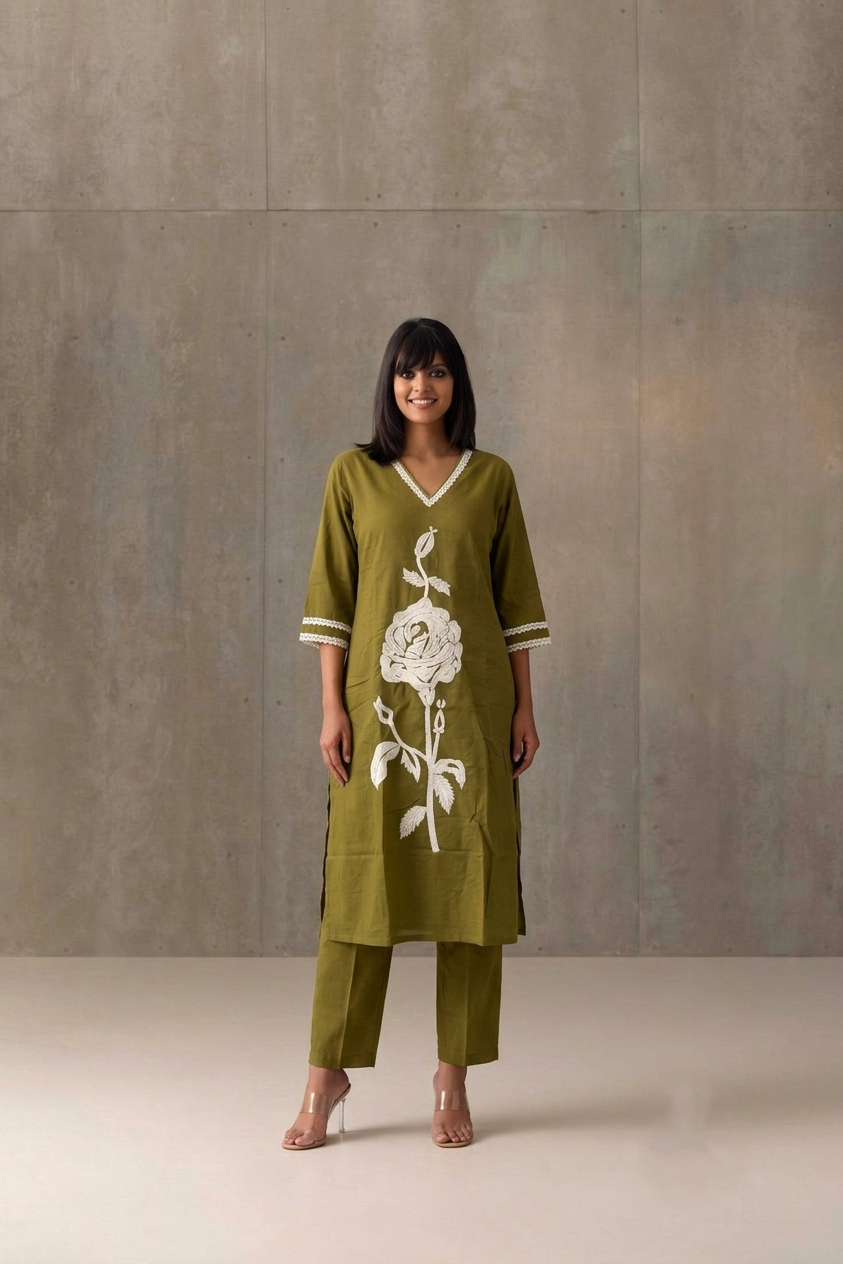 Pure Cotton Flex Pant Sets PS0174