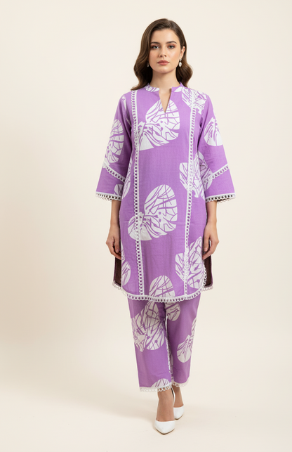 Pure Cotton Floral Print Co Ord Set